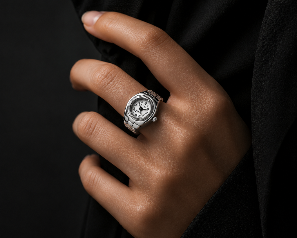 LOOZY Retro Ring Silver
